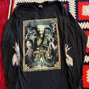 RARE Pan's Labyrinth Graveyard Goods Black Long Sleeve Shirt - Size Large